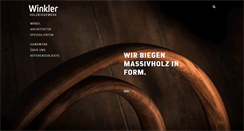 Desktop Screenshot of holzbiegen.ch