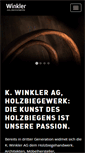 Mobile Screenshot of holzbiegen.ch